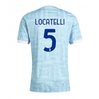 Stroje piłkarskie Juventus Manuel Locatelli #5 Koszulka Wyjazdowej 2025-26 Krótki Rękaw